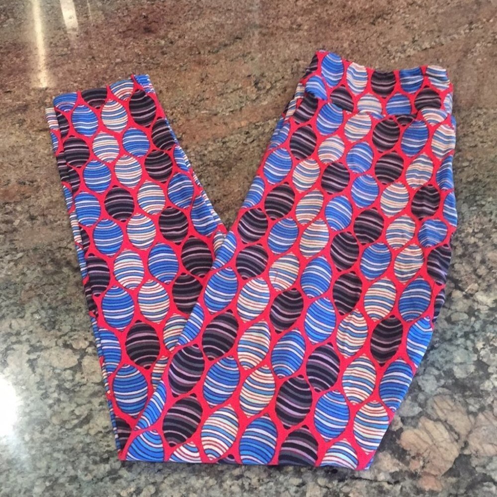 OS‎ NWOT LuLaRoe Leggings AA22 3266